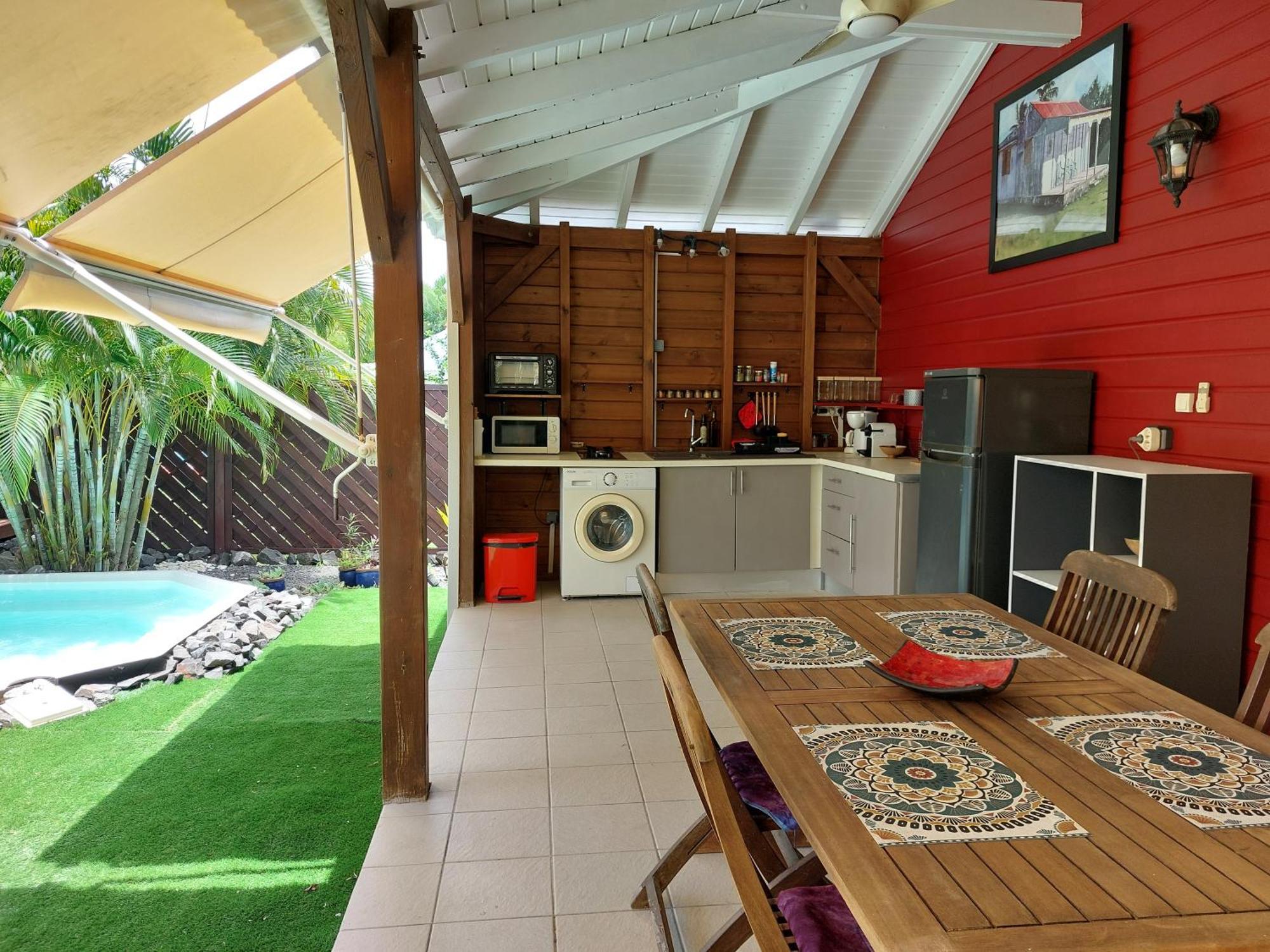 Lodge "Le Temps D'Un Reve" Saint-Francois  Exteriér fotografie